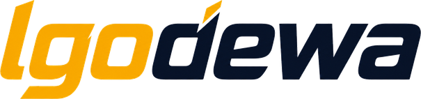 Logo lgodewa platform hiburan online Indonesia